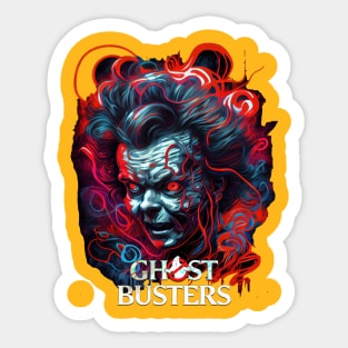 Ghost Busters Fan Art T-Shirt Design Sticker